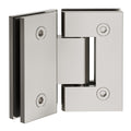 Shower Door Hinge Brushed Nickel 135 Degree