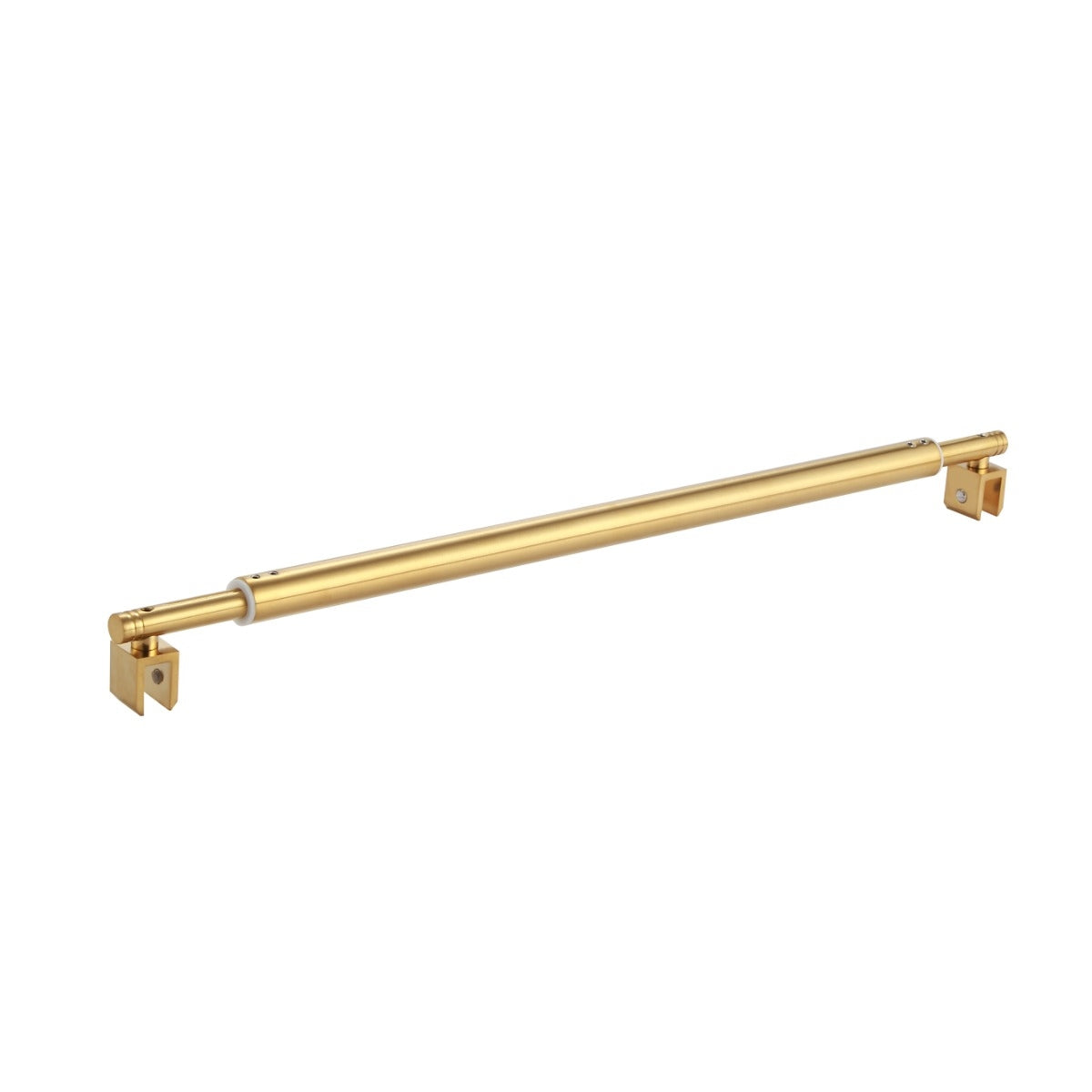Frameless Shower Screen 900x900mm Brushed Brass