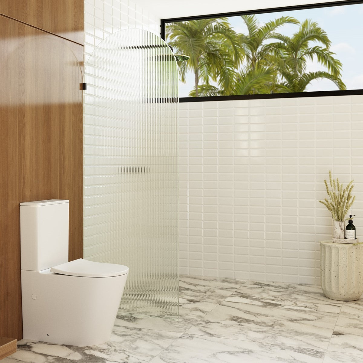 JASPER Tornado Wall Faced Toilet Suite Matte White