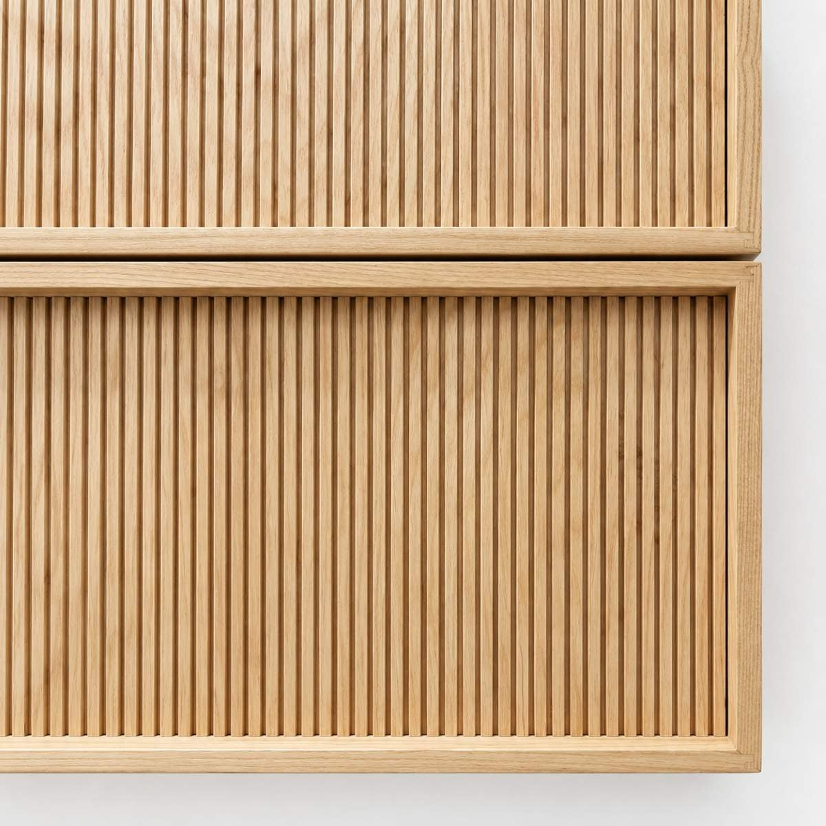 JASPER Wall Hung Vanity 1200mm White Oak Timber Veneer