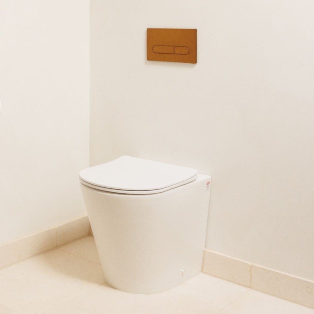 JASPER Tornado Floor Pan Toilet Matte White