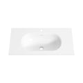 KIRRA Vanity Top, w/ Integrated Basin w/ Overflow 900mm Matte White