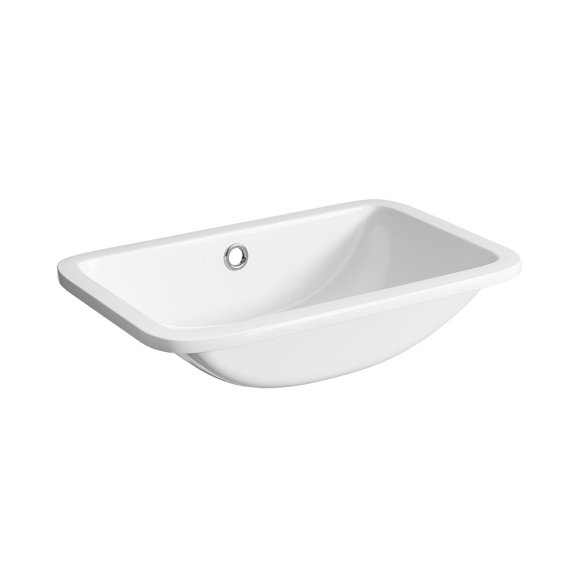 JARVIS Undermount Basin Gloss White