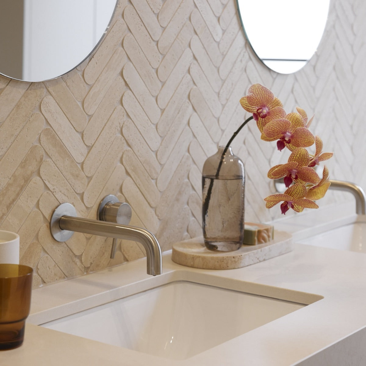 MALABAR Undermount Basin Gloss White