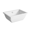 MALABAR Undermount Basin Gloss White