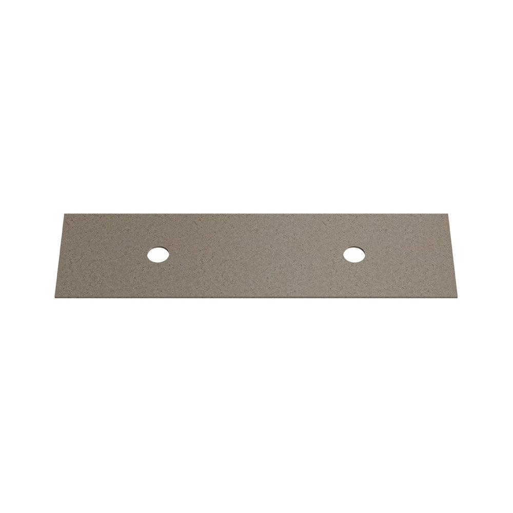 MOCHA 12mm Sintered Stone Vanity Top, DBL Basin, Suit Wall Tapware 1805mm