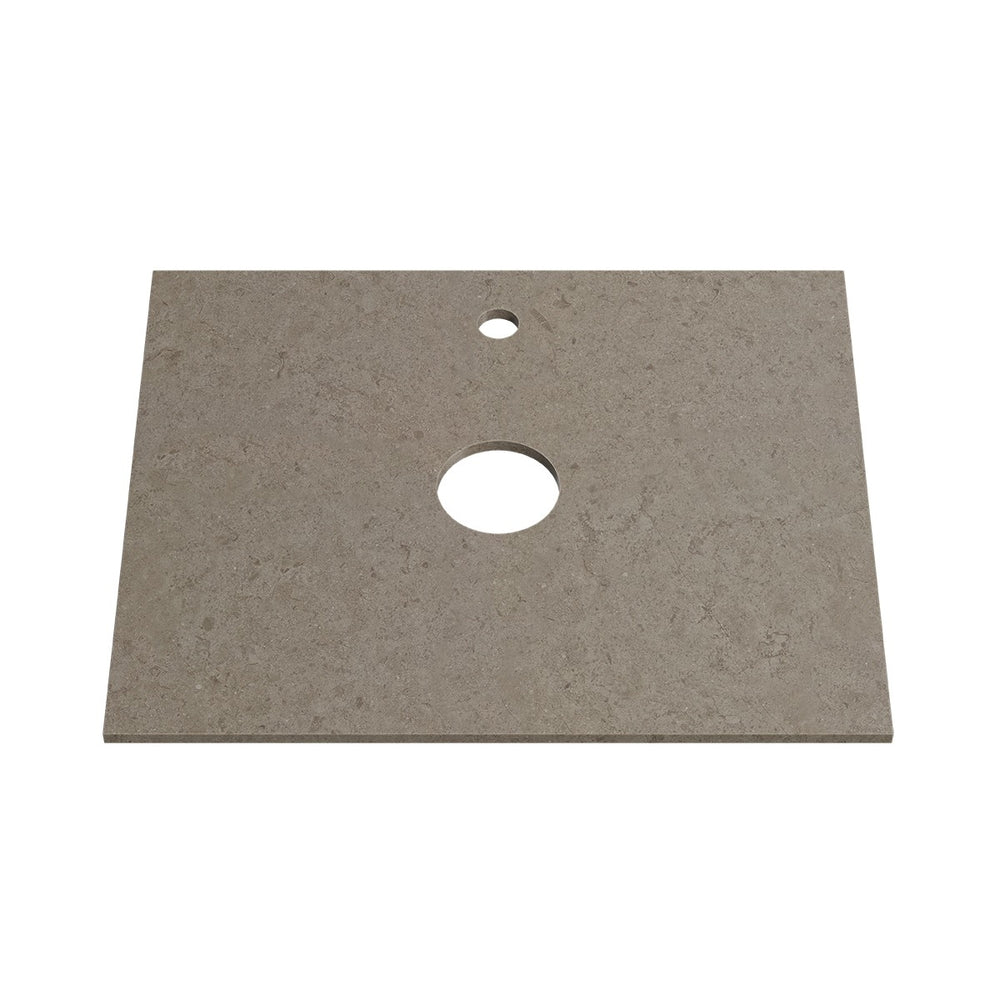MOCHA 12mm Sintered Stone Vanity Top Suit Hob Mixer 605mm