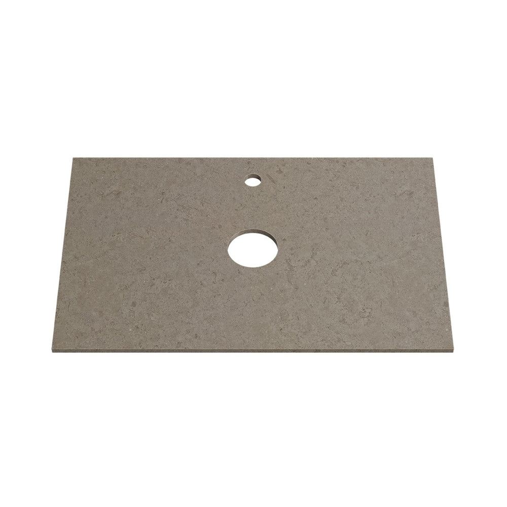 MOCHA 12mm Sintered Stone Vanity Top Suit Hob Mixer 755mm