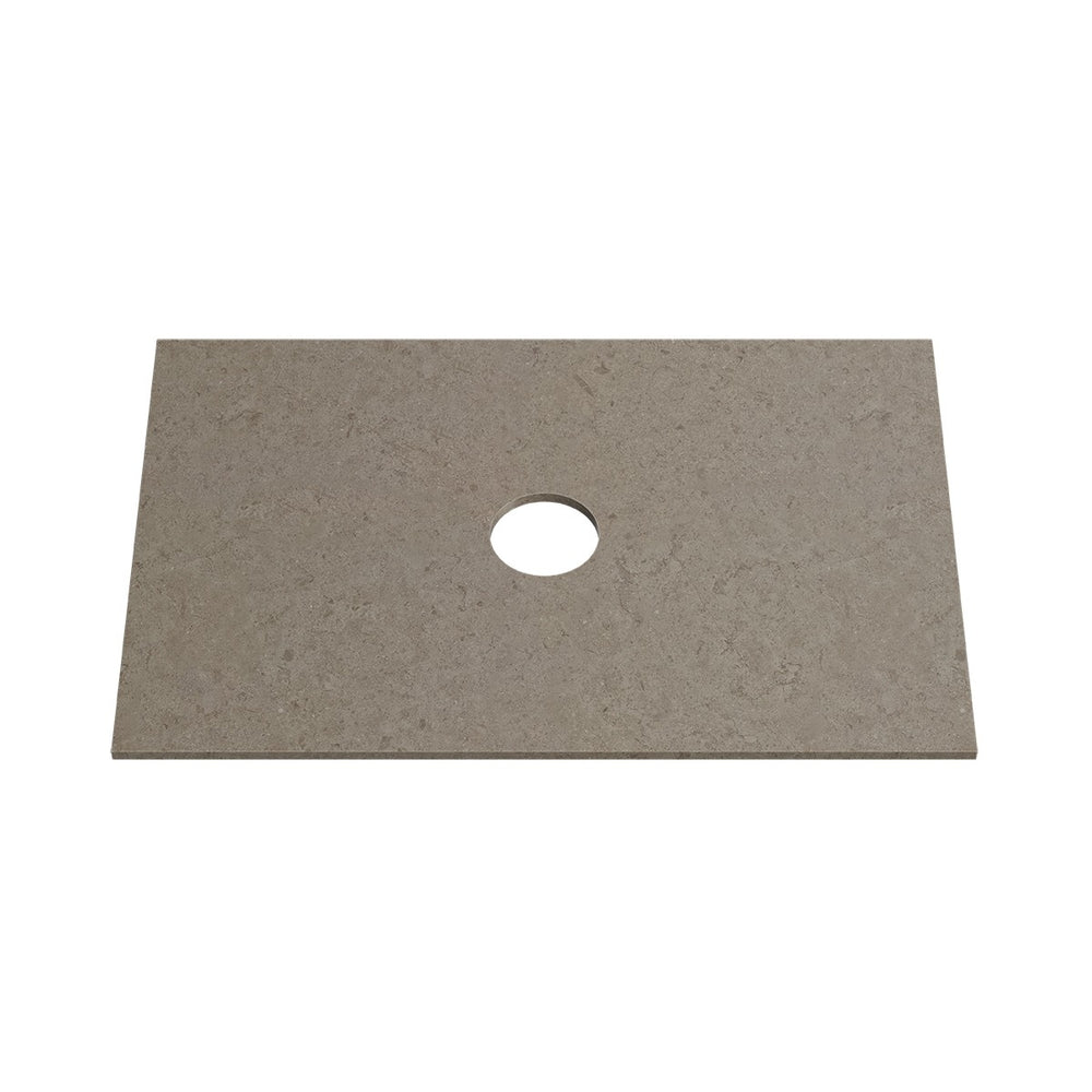 MOCHA 12mm Sintered Stone Vanity Top Suit Wall Tapware 755mm