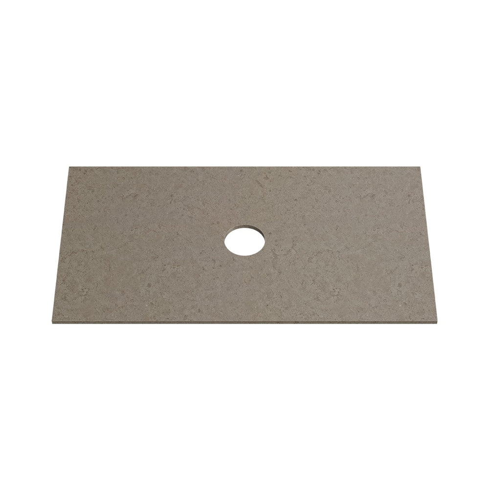 MOCHA 12mm Sintered Stone Vanity Top Suit Wall Tapware 905mm