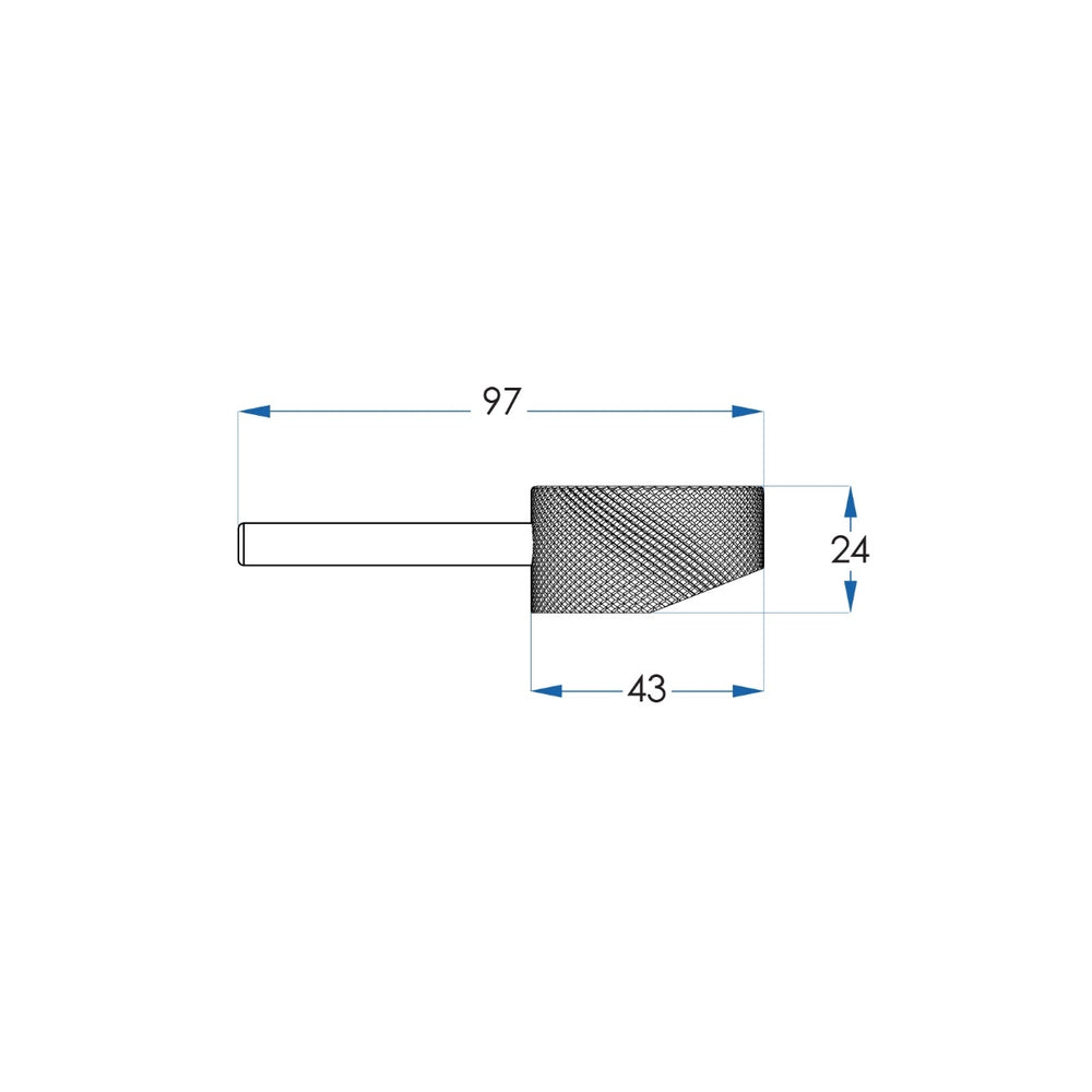 MESH Pin Handle Gunmetal