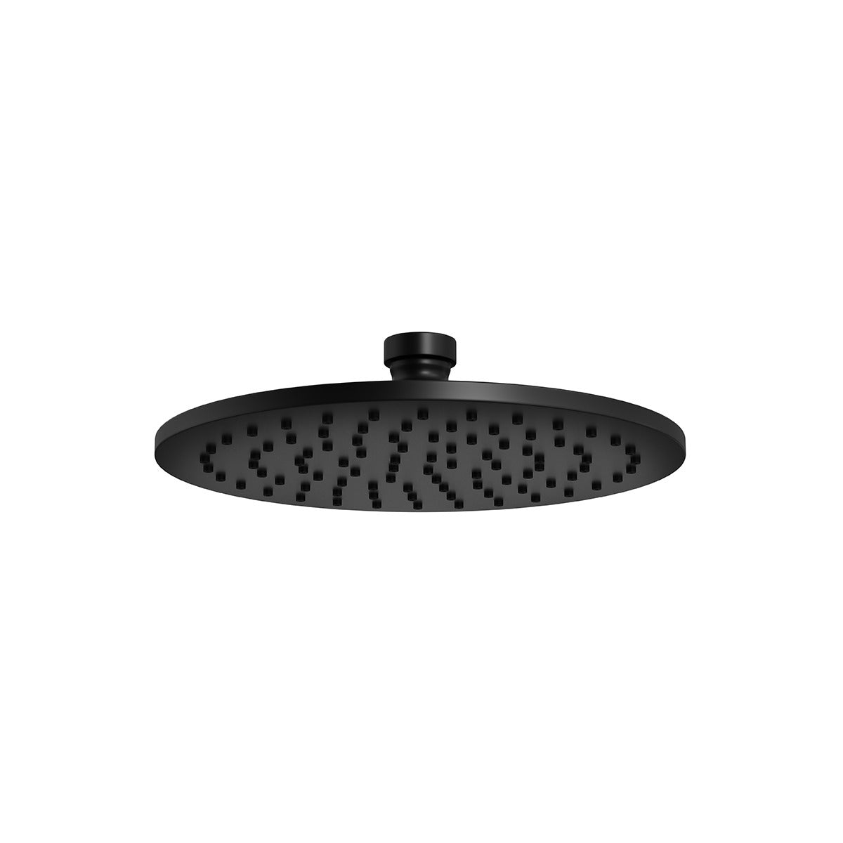 MONSOON Round Shower Head Matte Black 200mm