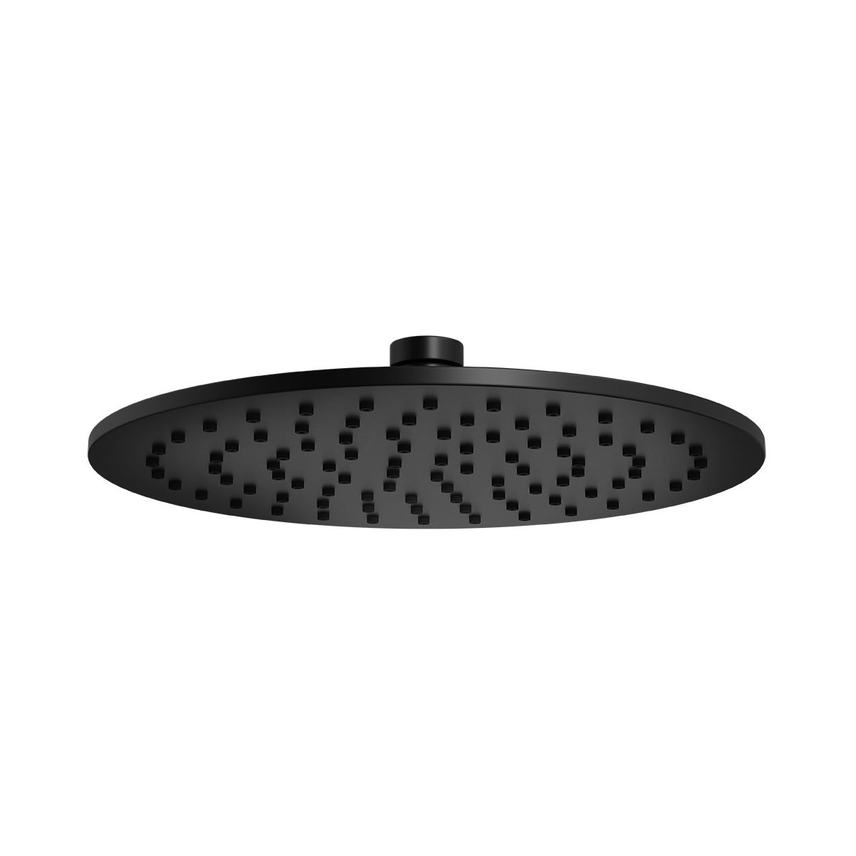 MONSOON Round Shower Head Matte Black 250mm