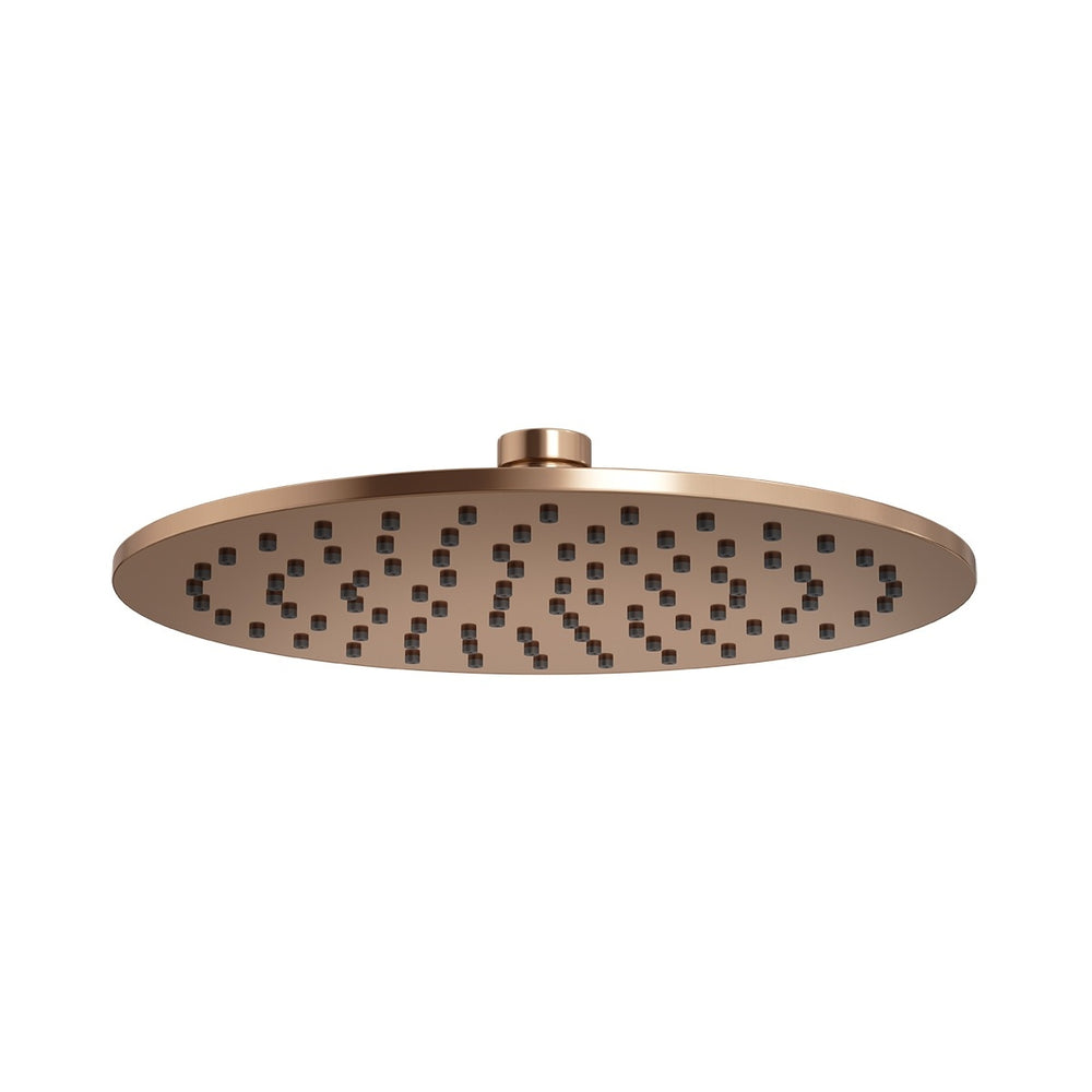 MONSOON Round Shower Head Titanium Bronze 250mm