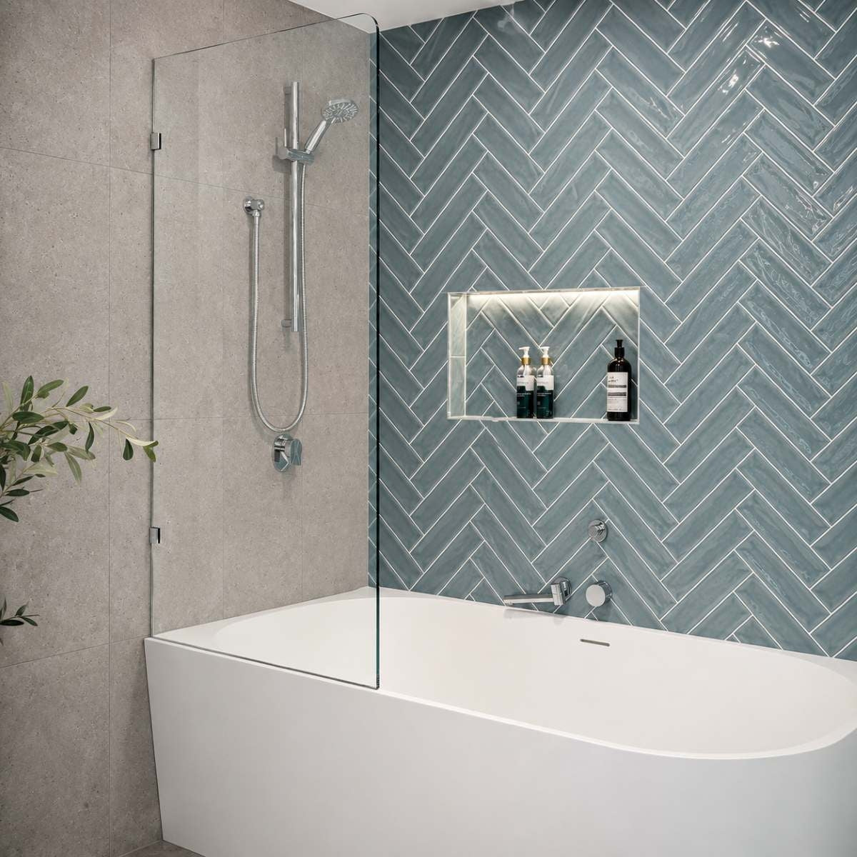 NOVA Bath Screen 1500x700x10mm