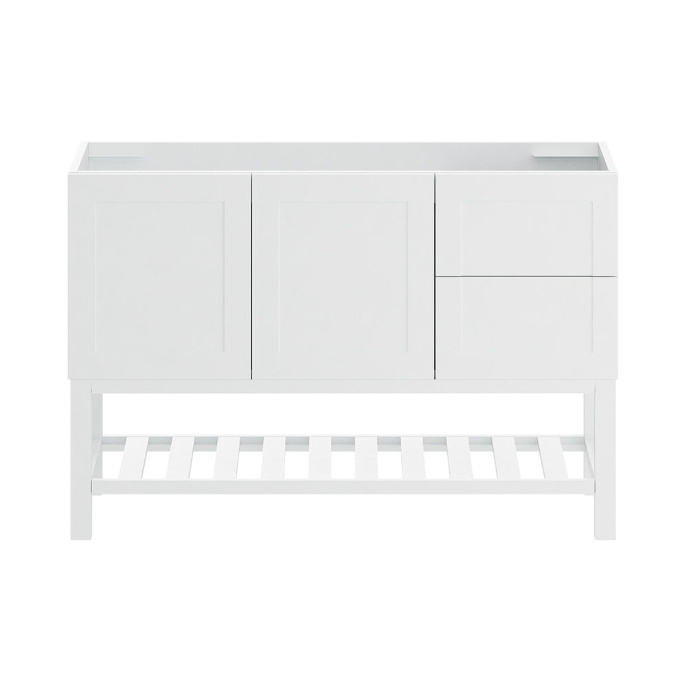 OLIVER Freestanding Vanity 1200mm Matte White
