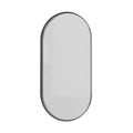 ORBIT Oval Mirror w/ Gunmetal 45mm Frame 450x900mm