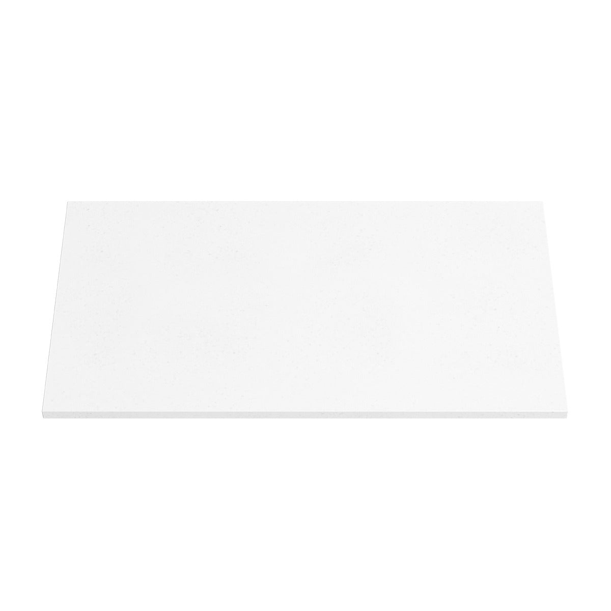 PURE WHITE 20mm Thick Stone Top 905mm