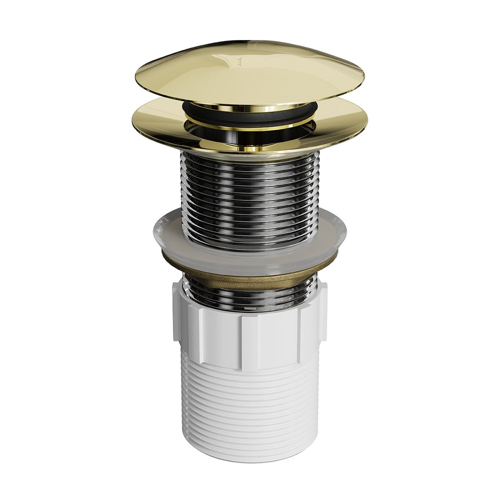DOME POP UP Waste Without Overflow Champagne Gold 32x80mm