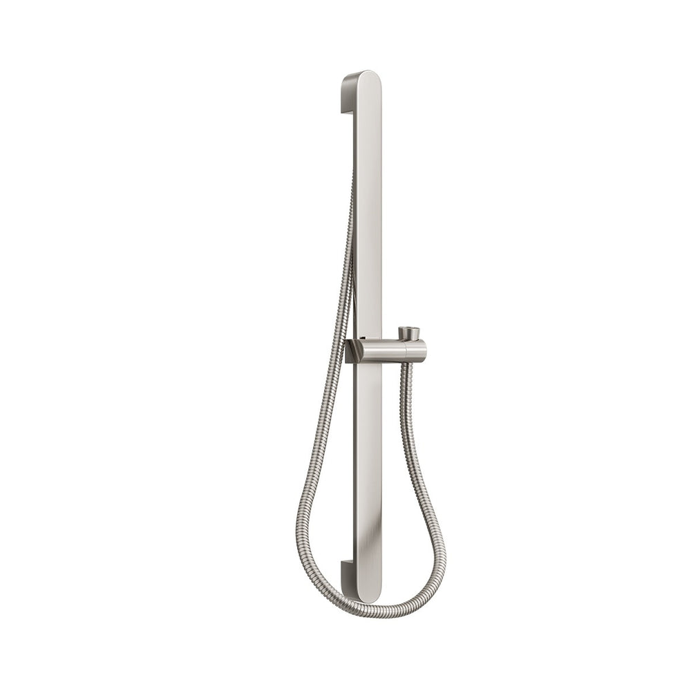 OLLIE Shower Rail Brushed Nickel 700mm