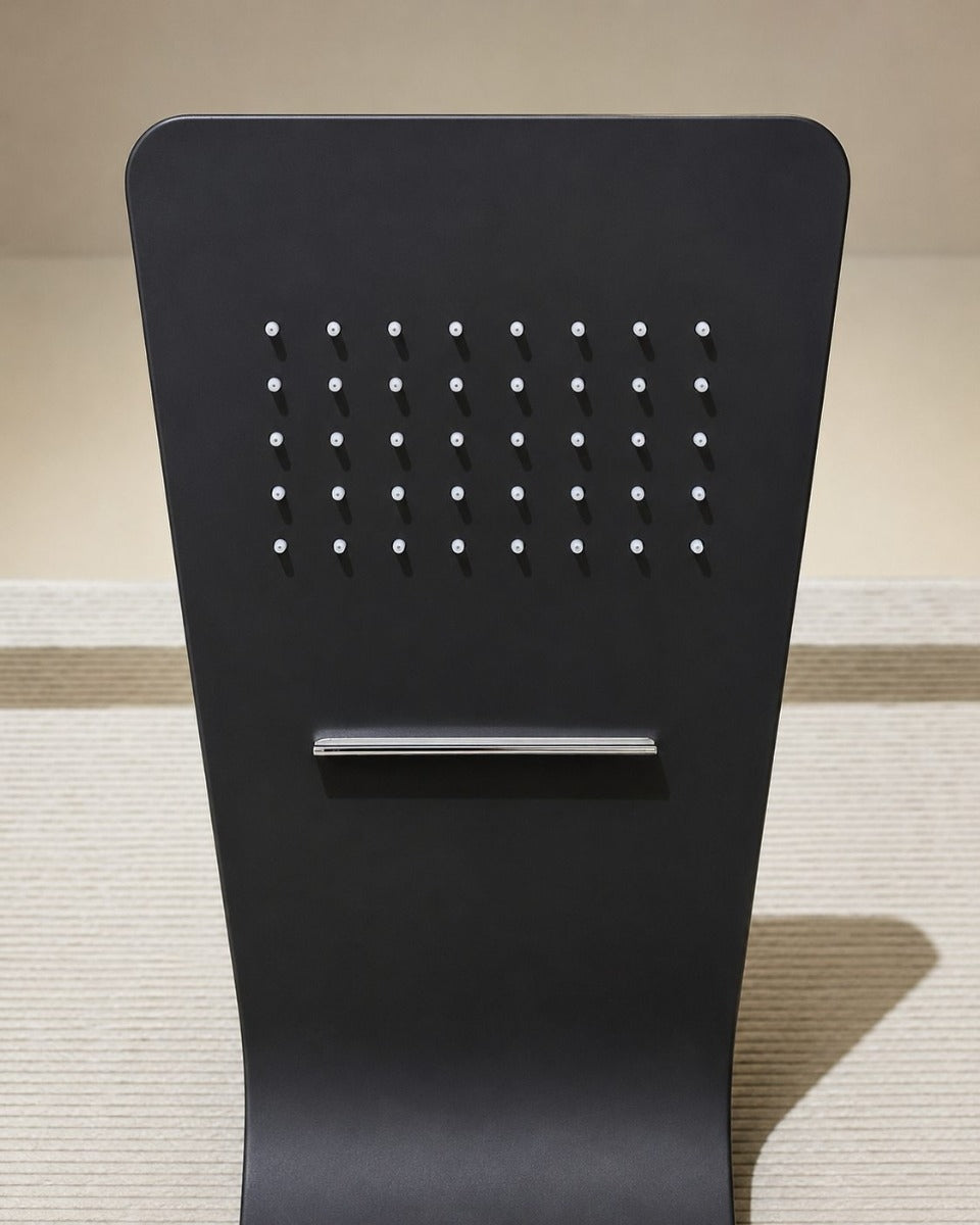 REEF Multi-Functional Shower Panel LHS Operation Matte Black