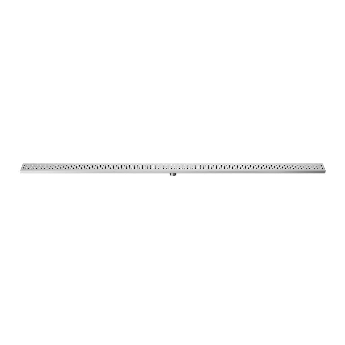 PANZANO Shower Grate 316 Stainless Steel 1800 x 100mm with DN50 Outlet