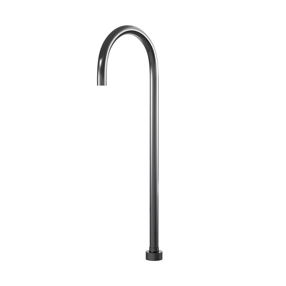 SPIN Freestanding Bath Spout Gunmetal