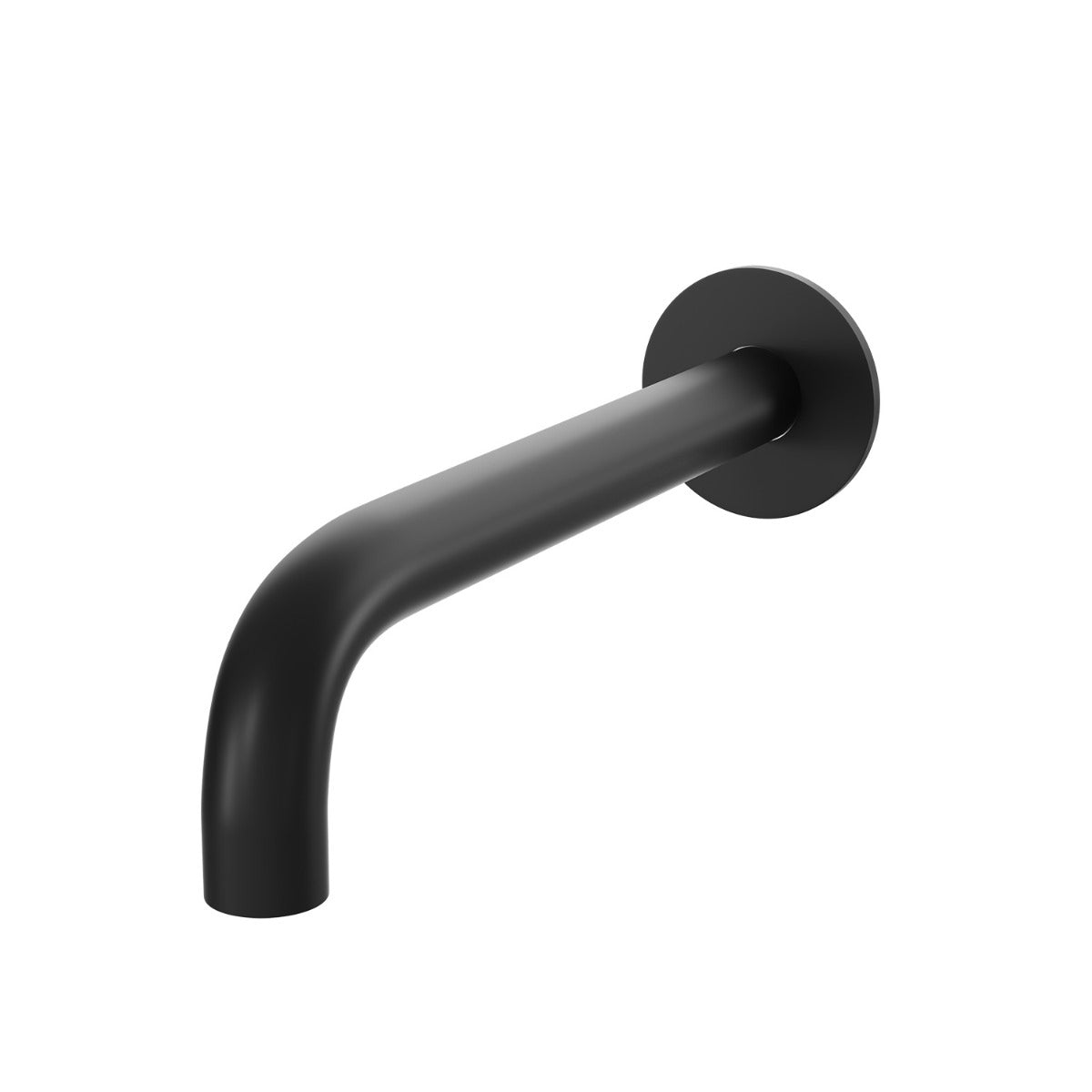 SPIN In Wall Bath Spout Matte Black 220mm