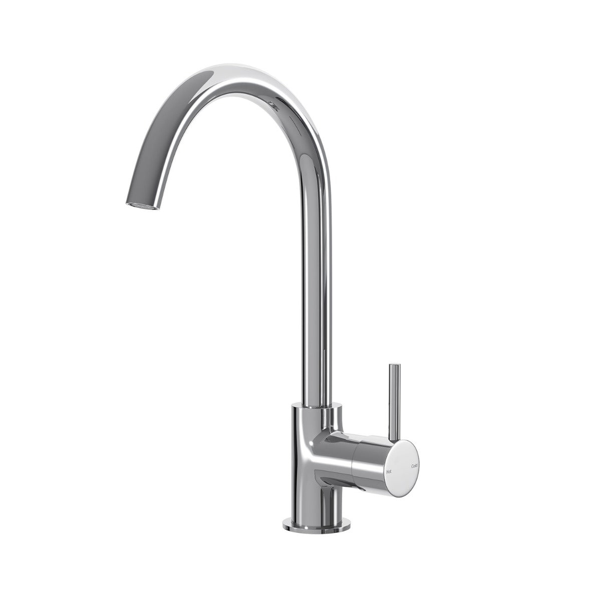 SPIN Gooseneck Sink Mixer Chrome