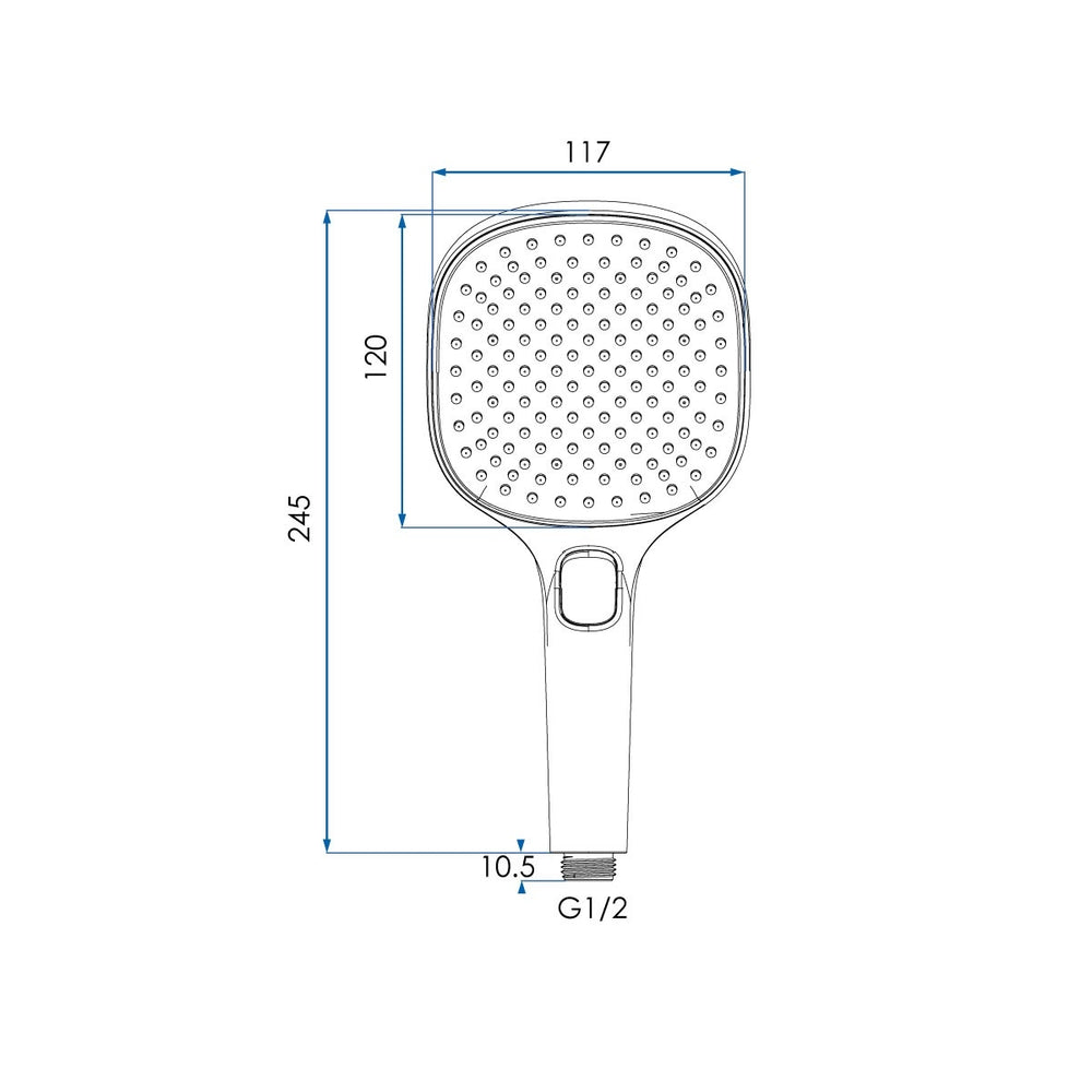 SYMMETRY Hand Shower Brushed Nickel
