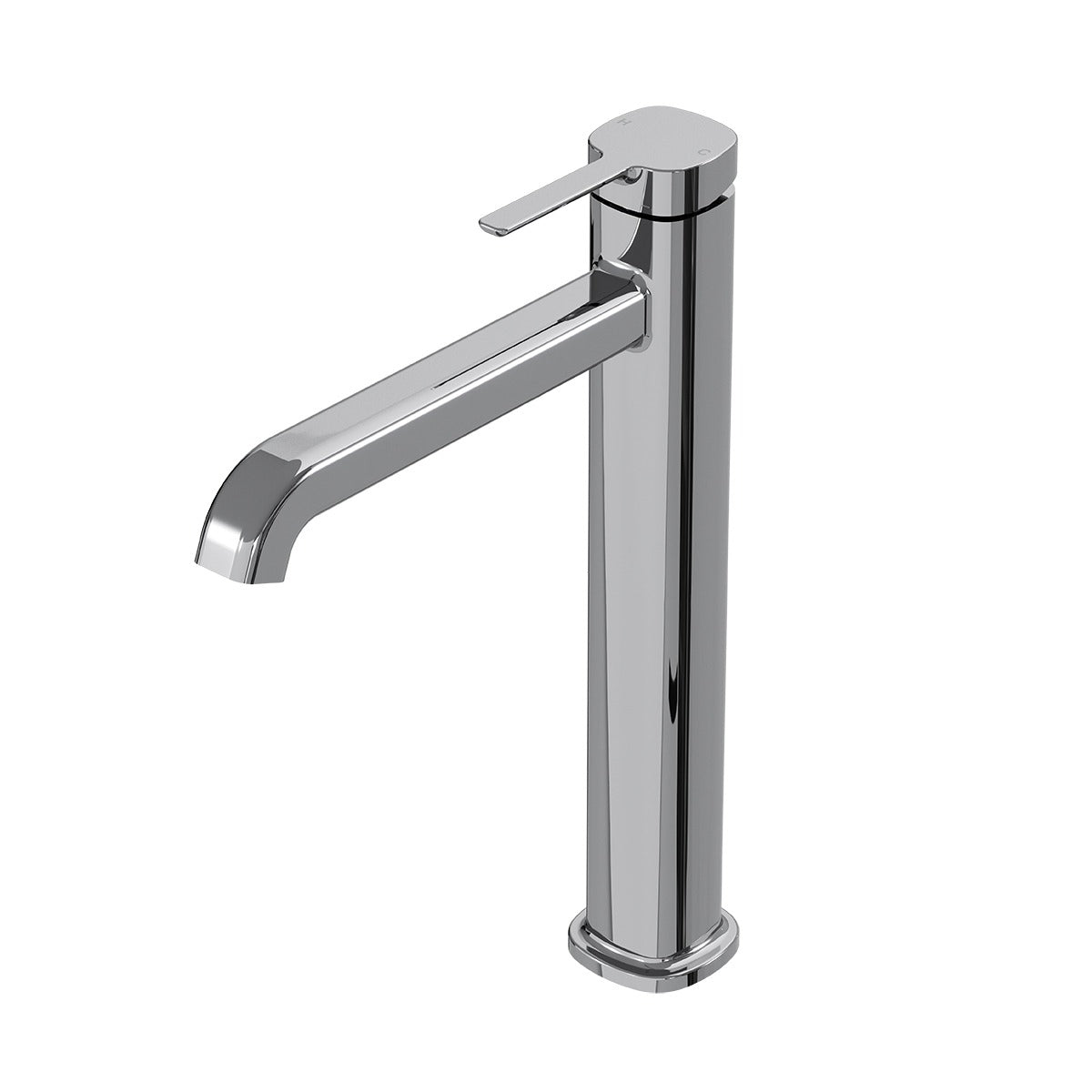 SYMMETRY Tall Basin Mixer Polished Stainless Steel