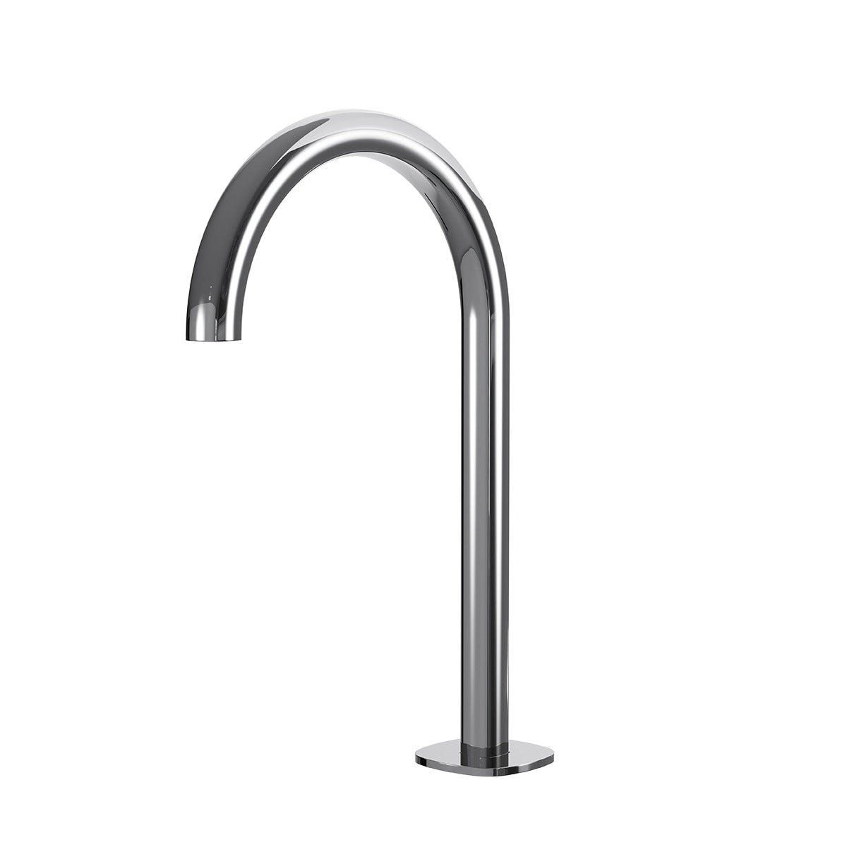 SYMMETRY Swivel Hob Spout 175mm Polished Stainless Steel