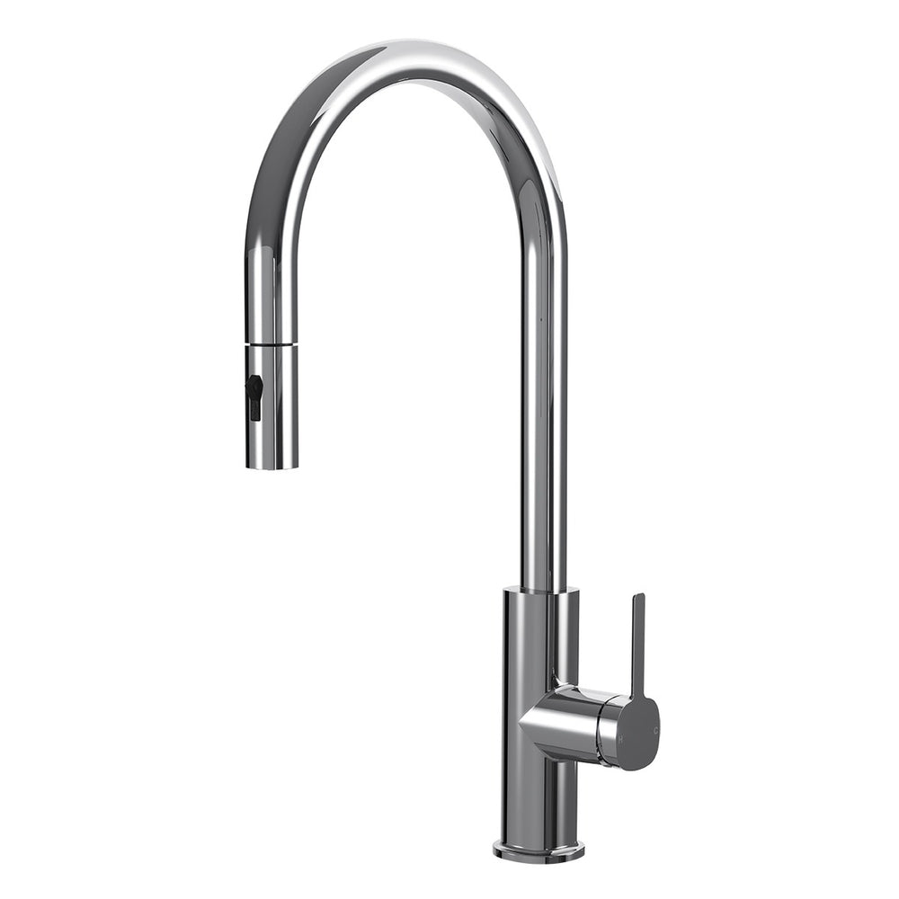 SYMMETRY Pullout Sink Mixer Polished Stainless Steel