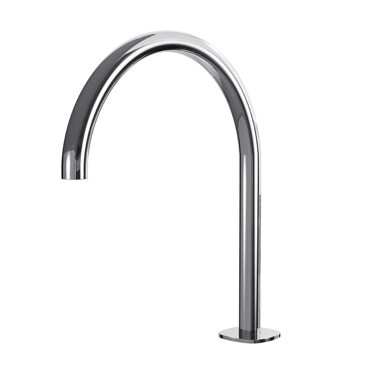 SYMMETRY Swivel Hob Spout 260mm Polished Stainless Steel