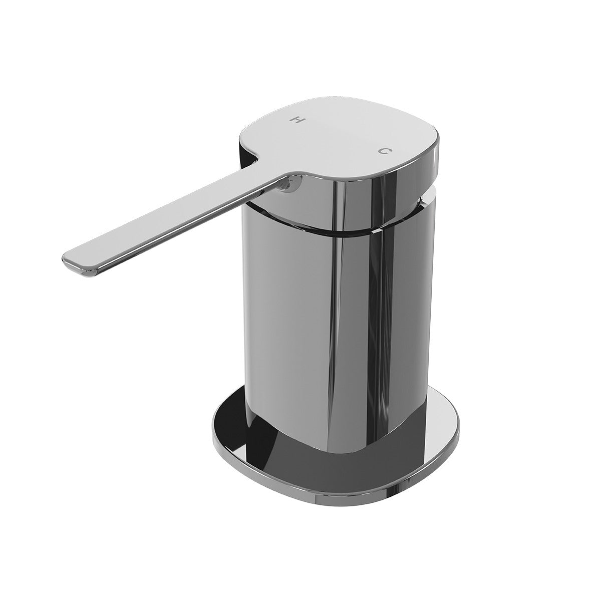 SYMMETRY Hob Mixer Polished Stainless Steel