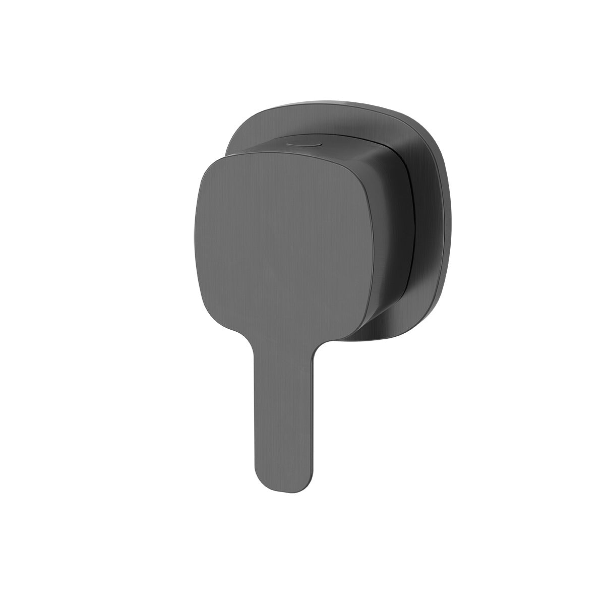 SYMMETRY In Wall Separate Diverter Set Gunmetal