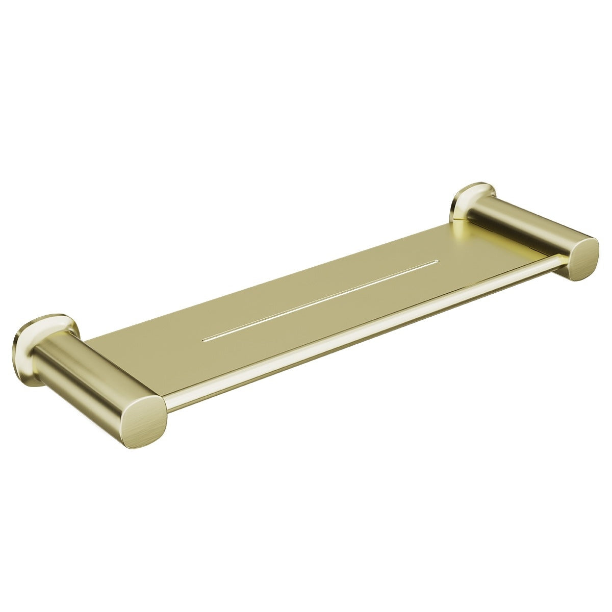 SYMMETRY Shower Shelf Brushed Champagne Gold