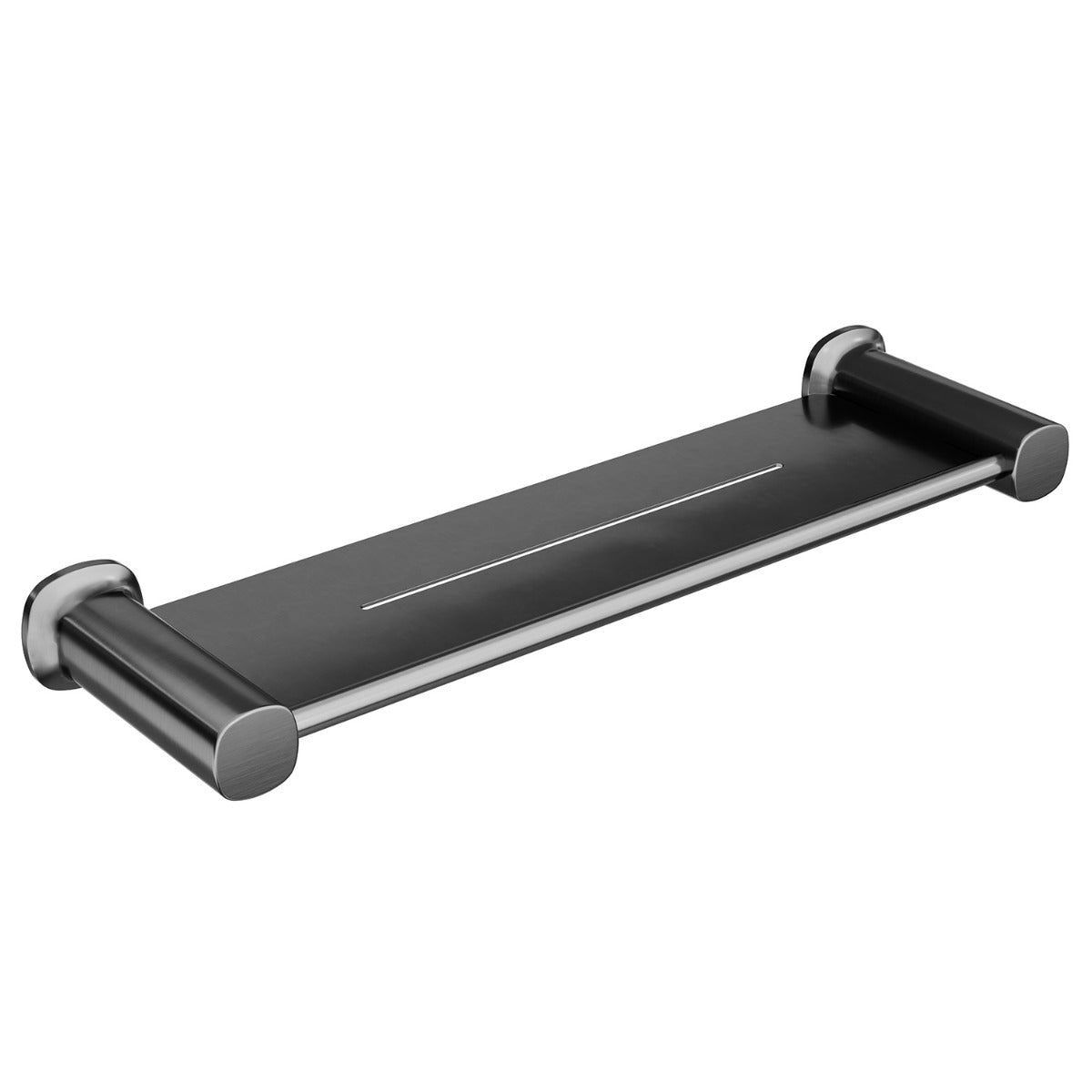 SYMMETRY Shower Shelf Gunmetal