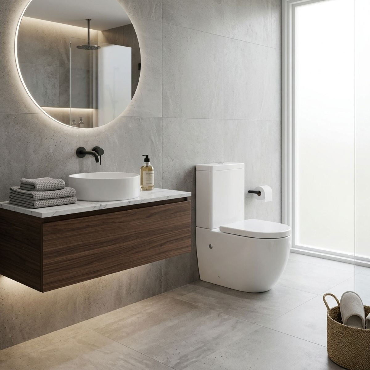 VISTA Wall Faced Toilet Suite