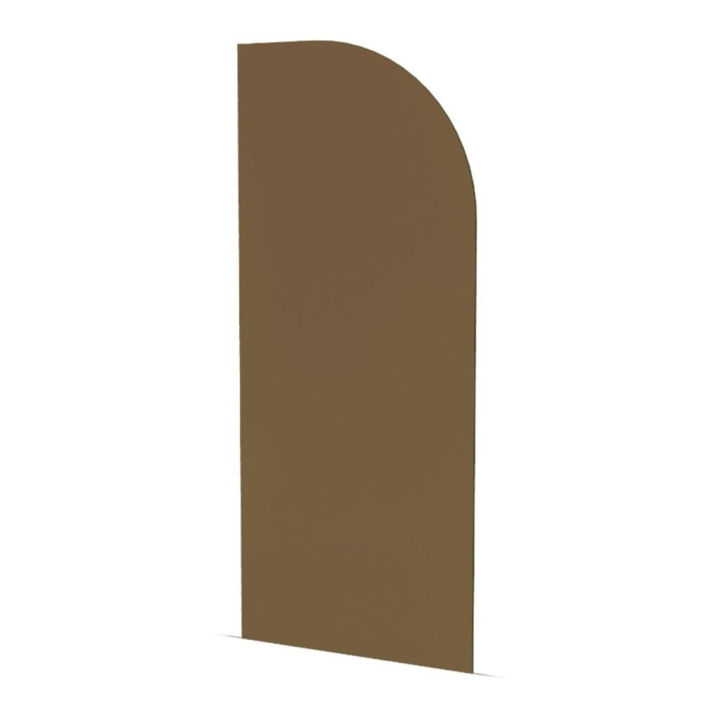 VOGUE Frameless Radius Glass Panel Bronze Tint 1000x2100x10mm
