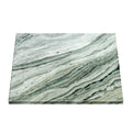 VERDE TEMPEST 30mm Thick Marble Stone Top 600mm