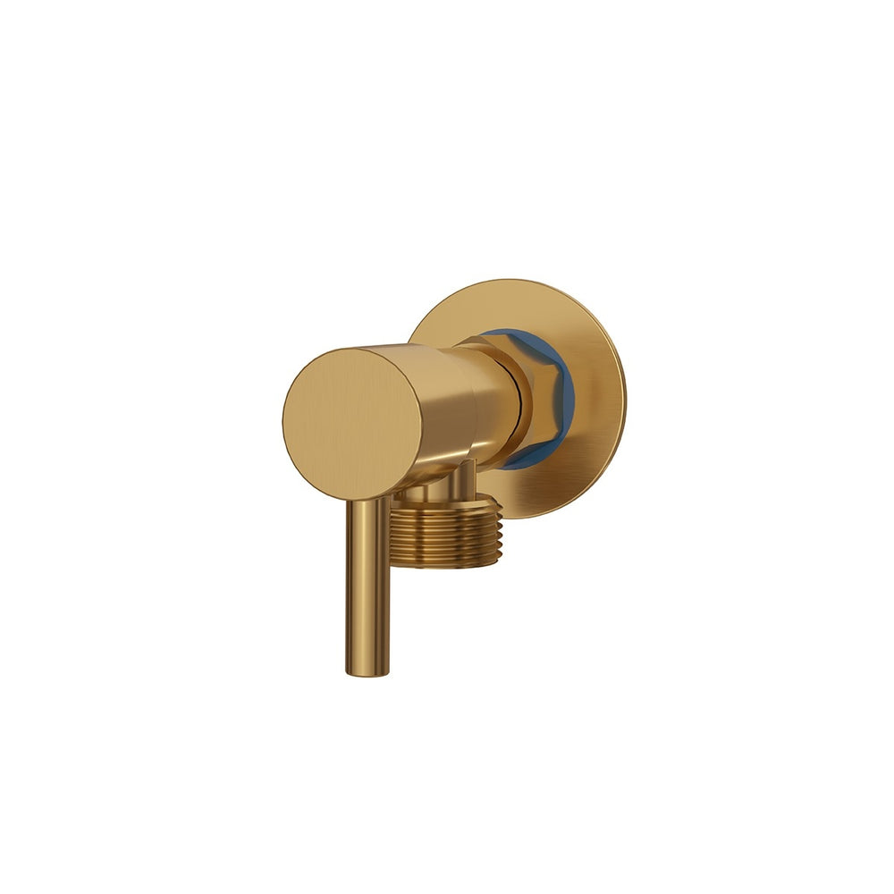 SPIN Washing Machine Stop Brushed Brass