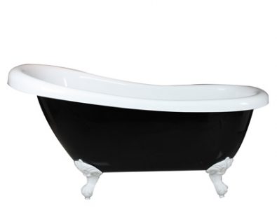 LAWSON Clawfoot Bath Kit Black 1570mm>