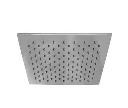 Monsoon 250mm Square Slim Shower Head
