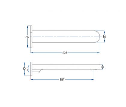 Ollie Wall Bath Spout Tech