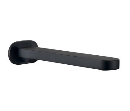 Ollie Wall Bath Spout Matte Black