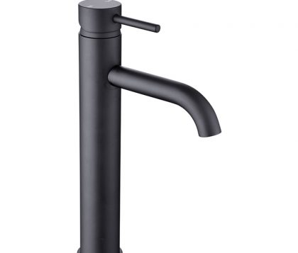 Spin Tall Basin Mixer Matte Black
