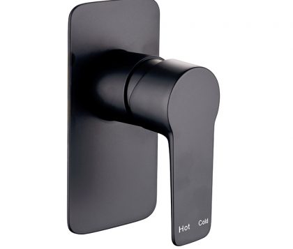 Eden In Wall Mixer Matte Black