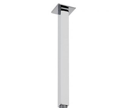Quadra Square Ceiling Dropper 300mm Main Image