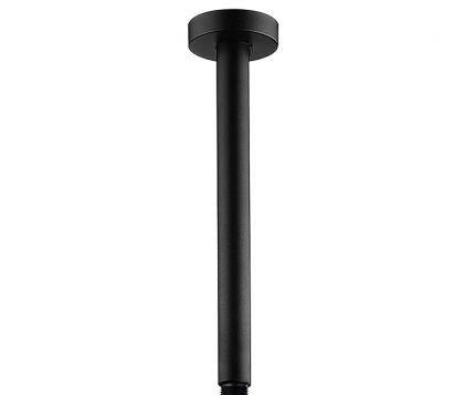 Eden Round Ceiling Dropper 300mm (Matte Black)